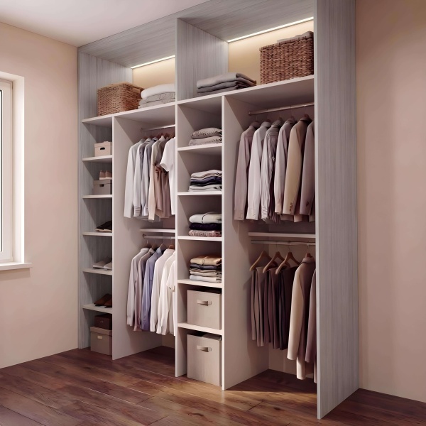 Шкаф-купе «Отдельно стоящий 2-х дверный шкаф купе в частном доме»